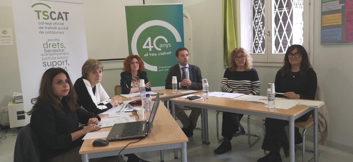 30 de març a l'Assemblea General Ordinària celebrat a la seu central del Col·legi Oficial de Treball Social de Catalunya