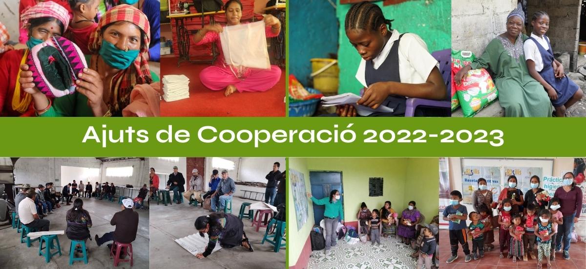 Ajuts Cooperació 2023-2024