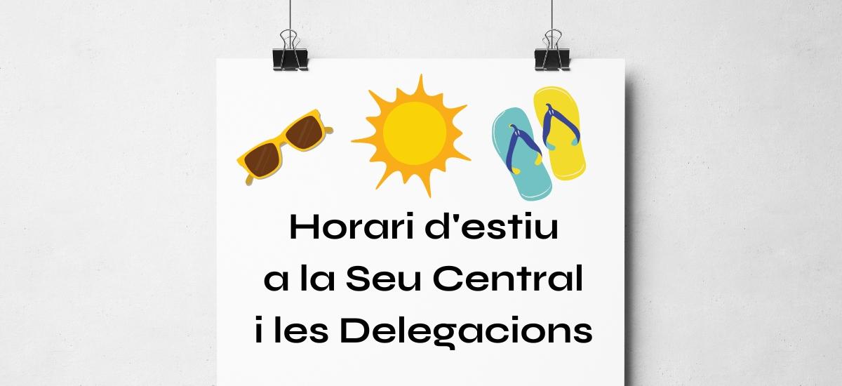 Horari d'estiu 2024