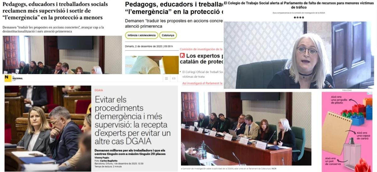 Aparicions Eva Giralt als mitjans de comunicació