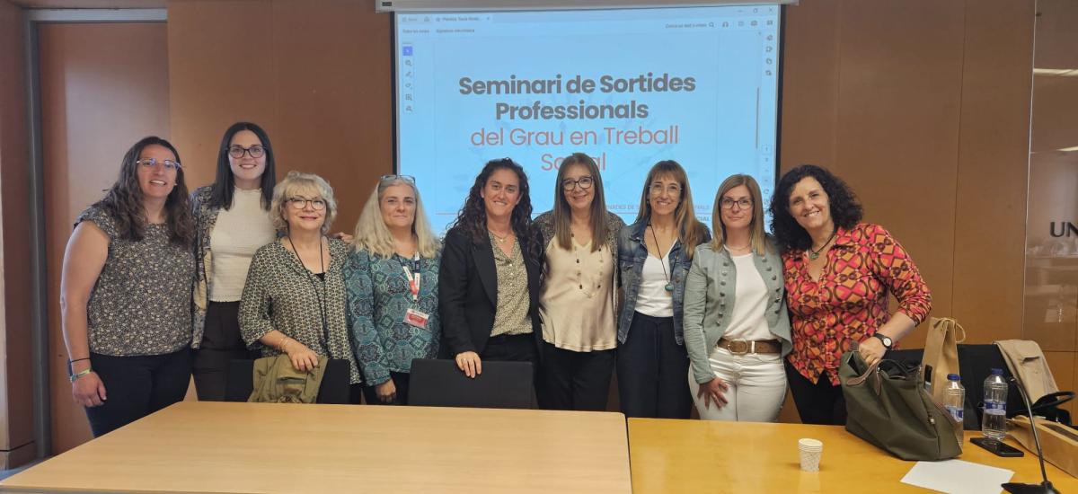 Participació de la Delegació de Terres de l'Ebre al Seminari de Sortides Professionals de la URV