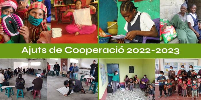 Ajuts Cooperació 2023-2024