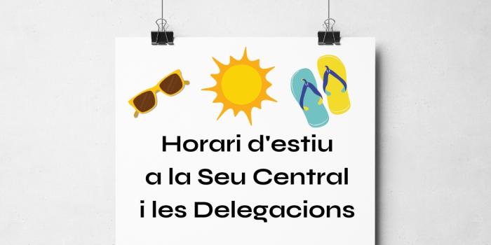 Horari d'estiu
