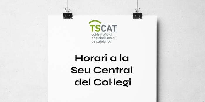 Horari setmana 22 de setembre