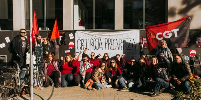 Suport vaga treballadores Creu Roja