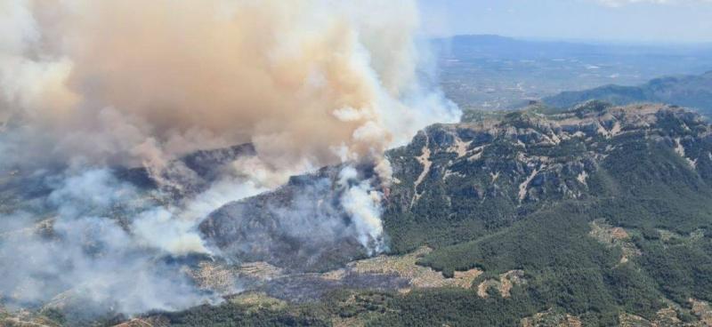 Incendi al Baix Ebre