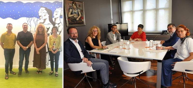 Reunions amb la Confederació i la Síndica de Greuges de Catalunya