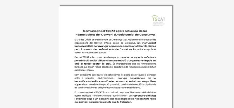 Conveni acció social