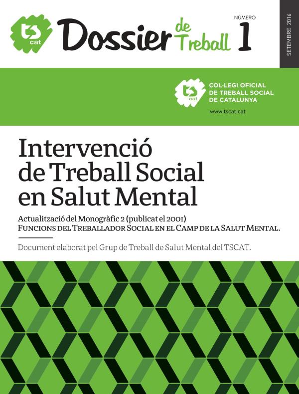 "Intervenció de Treball Social en Salut Mental"