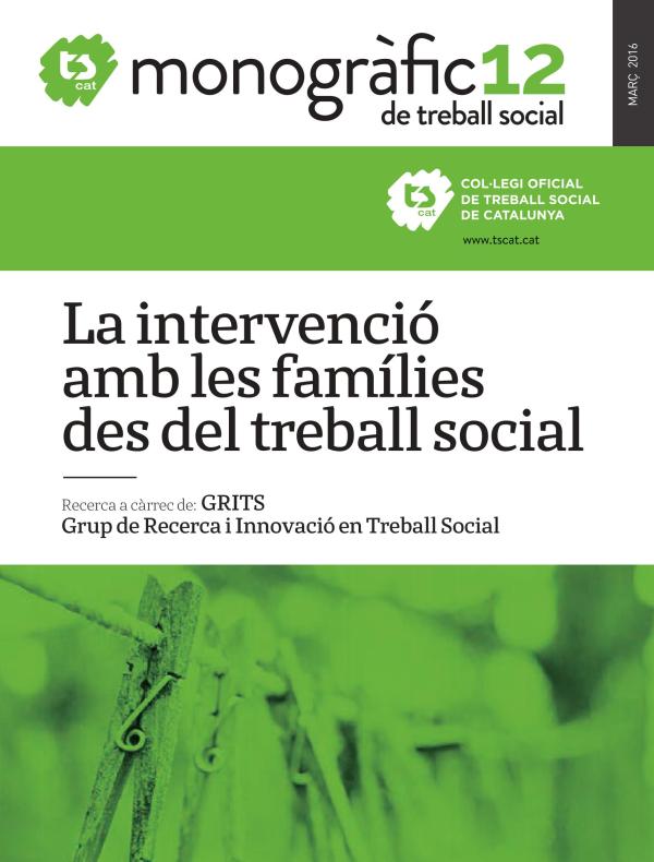 "La intervenció amb les famílies des del treball social"